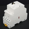 4P 25A 50Hz DIN Rail Household AC Contactor with Manual