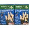 Merry Brite Lot of 2 Merry Brite 70 Ct Christmas