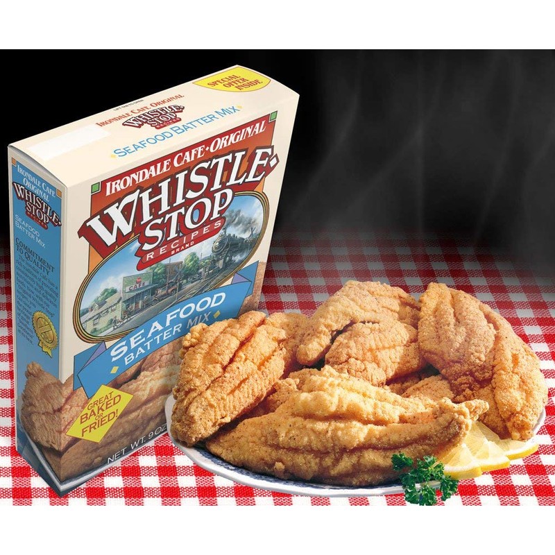 Original WhistleStop Cafe Recipes | Seafood Batter (1 Box)