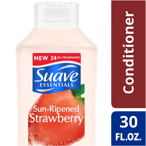 Suave Essentials Conditioner, Strawberry, 30 oz - Pack of 6