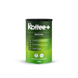 Koffee+ Matcha Mezcla de Café Arábica con Colágeno Hidrolizado, MCT, L-Teanina, Extracto de Matcha | Energía Equilibrada y Enfoque | Sin Azúcar, con I