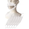 Sans-Line Sign Language Mask, Transparent Mask, With Visible Mouth, Disposable,