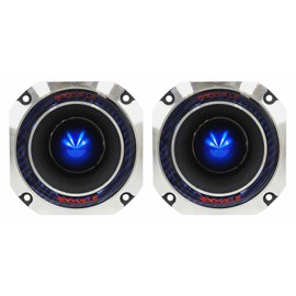 NA 2) Rockville RT4 2" Home Theater Tweeters Titanium Compression Horns w/240 Watts