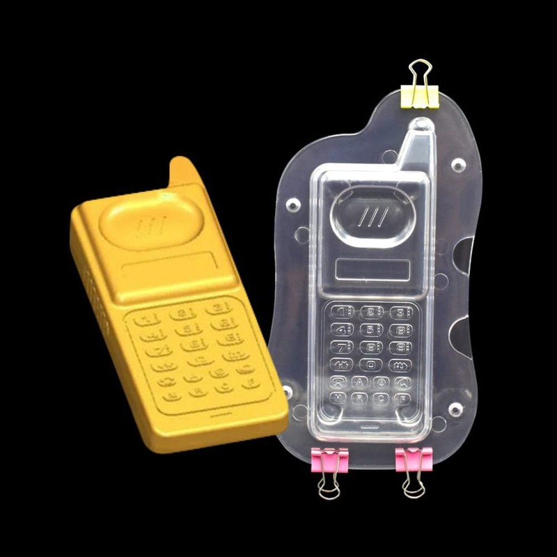 3D Plastic Chocolate Molds, Candy Molds Freezer-Safe, Clear Polycarbonate Chocolate