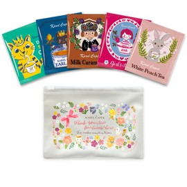 KarelCapek Assorted Thunkus Tea Bags Tea Bags, 5 Individually Packaged Tea Bags in Pouches