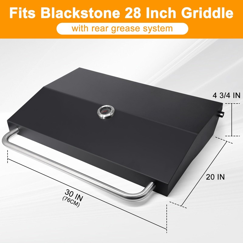 Criditpid Hard Cover Hood for Blackstone 28 inch Griddle Lid