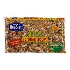 Hambeens Cajun 15 Bean Soup 20oz Bag (Pack of 6) by Hurst's