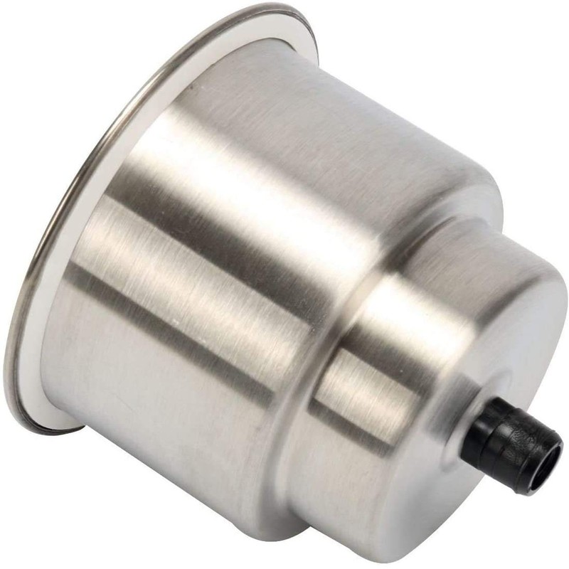4pcs Stainless Steel Cup Drink Holder with Drain Marine Boat