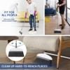 Broom with Dustpan Combo Set, 2 in 1 Broom and