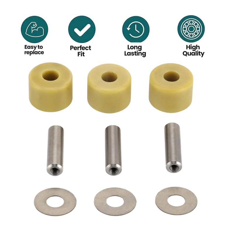 Upgraded Secondary Clutch Roller Kit Compatible with Cam-Am Maverick X3