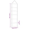 vidaXL Wall Decorations in Ladder Shape, Pack of 2, 30