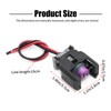Ollanoos 4Pcs 2 Pin Car Diesel Injector Connector Wire Harness
