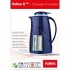 Helios Servitherm Plastic Vacuum Jug, Black, 1.3 Litre