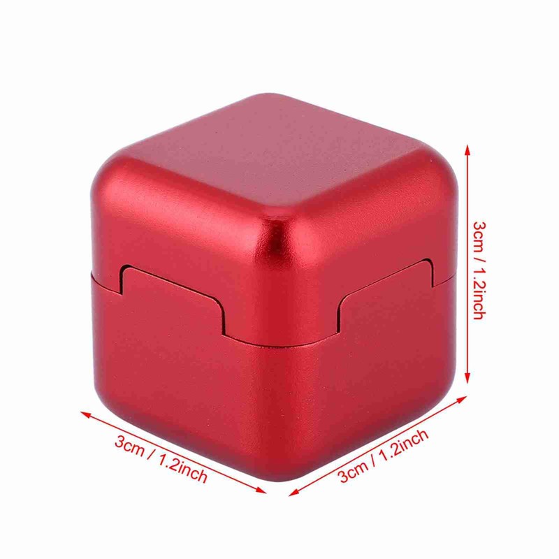 MUNEFE Pool Cues Chalk Holder, Aluminum Portable Cues Tip Chalk