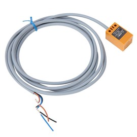 TL-Q5MC1 Inductive Proximity Sensor Detection Switch 3 Wire NPN Normally Open DC 10-30V Widely Used in Detection, Automatic Control System, Positioning Control, Counting, Automatic Protection, Detection Distance 5mm, Cable Length 1.75m