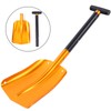 Aluminum Outdoor Multifunction Folding Snow Mud Shovel for Climbing Camping