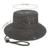 Unisex Cotton Boonie Hat Summer Outdoor Packable Fishing Bucket Hat