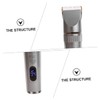 Healvian 1set Clippers for Men Professional Trimmer Led Display Low