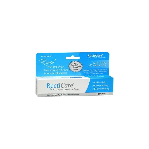 RectiCare Anorectal Cream, 30 grams (Pack of 4) by Recticare