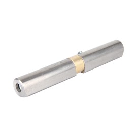 ATTAS Door Hinge for Welding, Galvanised Metal with Spring, 2 Pieces, Load Capacity 60 kg, Weld-On Hinge Gate Fitting Construction Tape