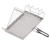 Camp Stove Toaster Stainless Steel Foldable Portable Camp Stove Toaster