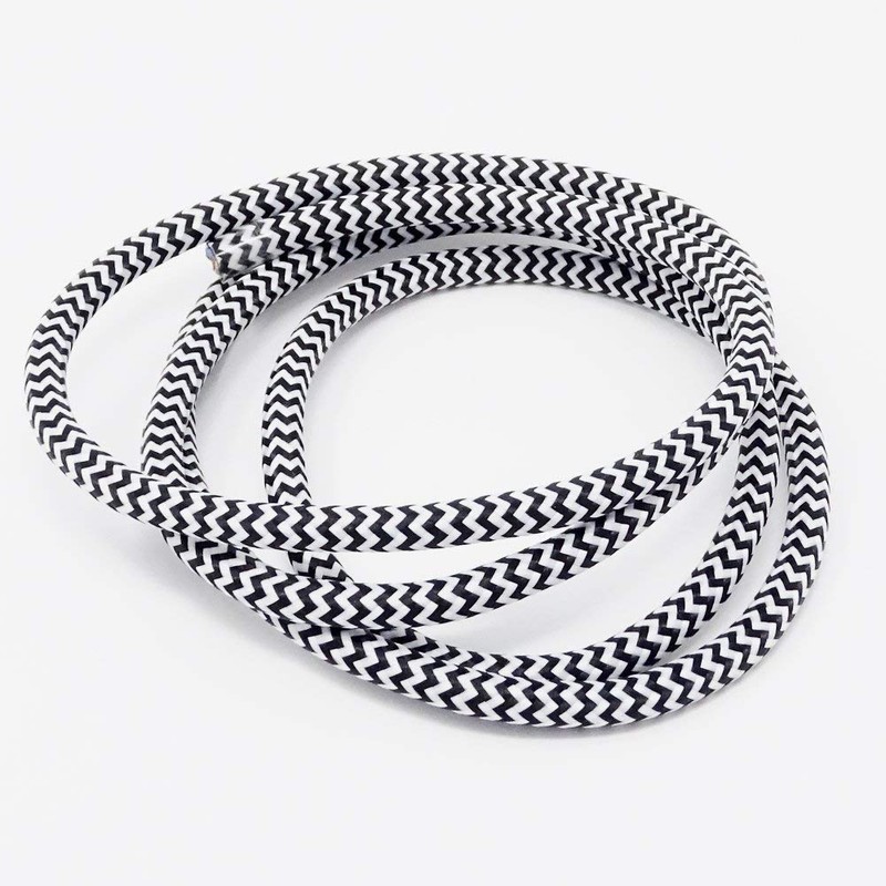 Textile Cable Pattern 3 x 0.75 mm² 3G Cable Fabric