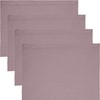 REDBEST Tulsa Place Mats Cotton Mauve Size 35 x 50