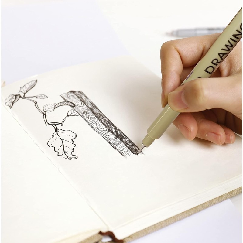 Fineliner Drawing Art Pen, Writing Pens, Inking Markers Liner, Smooth