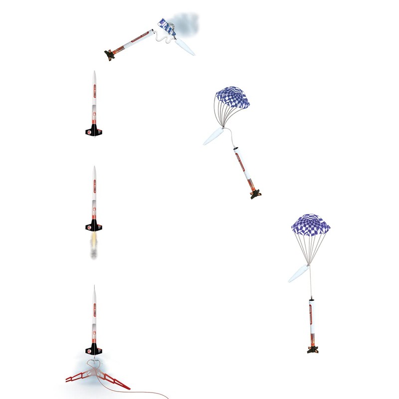 Estes 3024 Phoenix Bird Flying Model Rocket Kit