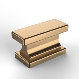 Asidrama 6 Pack Champagne Bronze Kitchen Cabinet Knobs Drawer Cabinet Hardware Zinc Knobs for Dresser Drawers