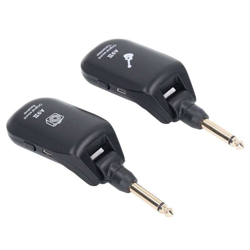 Guitar Receiver Transmitter Set Plug and Play Wireless Transmitter Receiver