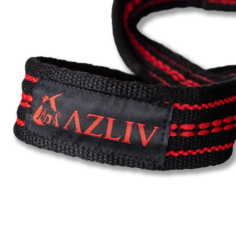 AZLIV Figure 8 Wrist Strap Eight Fits Just Squeeze (Red,