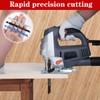 25 Pieces Jigsaw Blade Set 6T 8T 10T High Carbon
