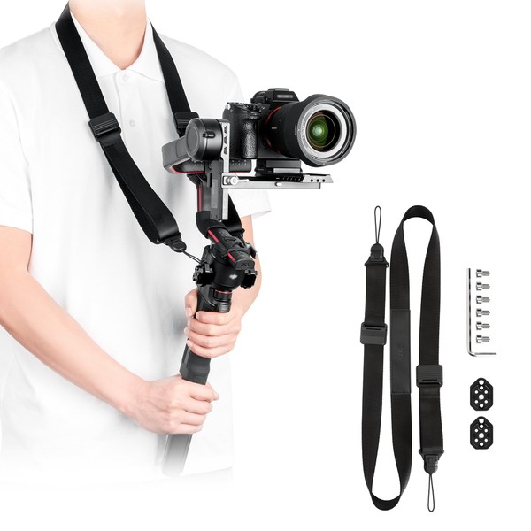 JJC RS3 RS2 Stabilizer Quick Release Shoulder Sling Strap with