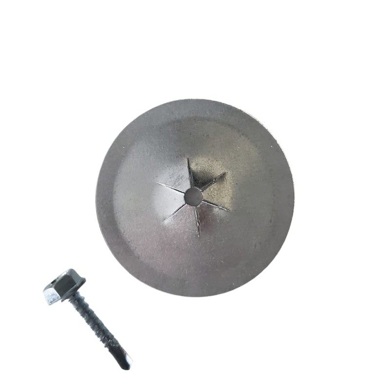 ㅤBlueTex Insulation Fastener Set: ¾ Sheet Metal Screws with Self-Locking