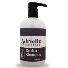 Black Canyon Home and Body Adrielle Essentials Christmas Miracles Scented Biotin Hair Shampoo, 16 Oz