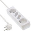 InLine 16441W Power Strip 6 Sockets 6 x Protective Contacts