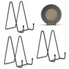 Kruodop 3 Pack 6 Inch Plate Stands for Display, Plate