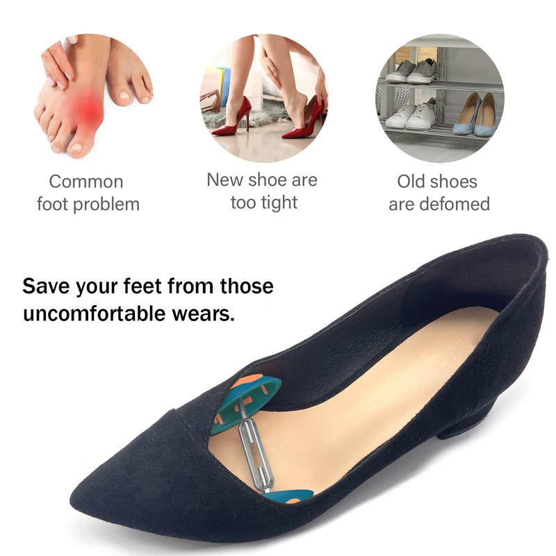 kupnos Shoe Stretchers Men Women, Non-Slip Shoe Widener Expander Trees
