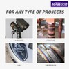 15 Pcs 2 x 48 Inch Assorted Aluminum Oxide Sanding