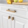 Asidrama 6 Pack 3.75 Inch(96mm) Champagne Bronze Kitchen Cabinet Handles,