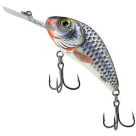 Salmo Rattlin Hornet Floating Wobbler, Salmo Colours: Silver Holographic Shad, Length / Weight / Running Behavior / Diving Depth: 6.5 cm / 20 g / Floating / 2.5-5.0 m