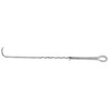 Mipcase Stainless Steel Meat Hook Flipper BBQ Food Turner with