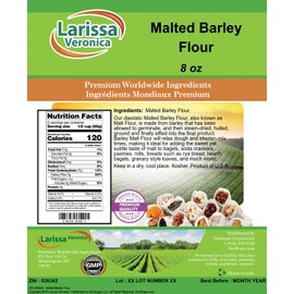 Malted Barley Flour (8 oz, ZIN: 526342)