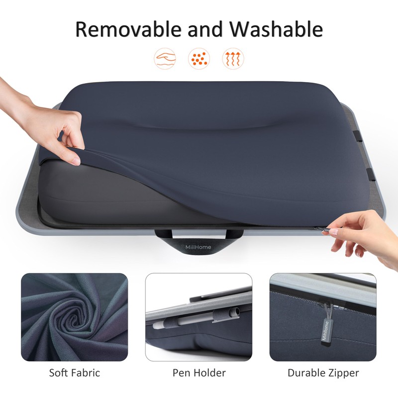 Lap Desk, Lap Desk with Cushion, Fits up to 17