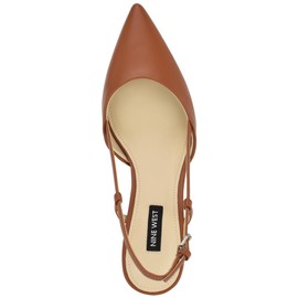 Nine West Women's Rhonda Pump, Medium Brown 210, 7.5