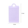 NUODWELL Hangable Antislip Washboard,With Fixed Tripod Thicken Plastic Washboard Clothing
