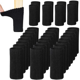 UrsoKuz 32PCS Furniture Leg Socks High Elastic Non-Slip Chair Leg Protectors for Hardwood Floors Chair Leg Feet Socks Covers Furniture Caps Set, Fit Girth from 2.7" to 7"