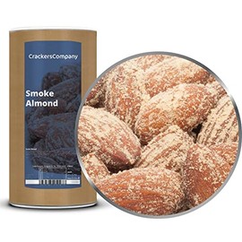 1 x 700 g Smoky Almonds Roasted Salted Almond with Intense Smoke Aroma 20% Protein