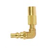 Low Pressure 1/4inch RV Quick Connect Adapter,Propane Quick Connect Conversion
